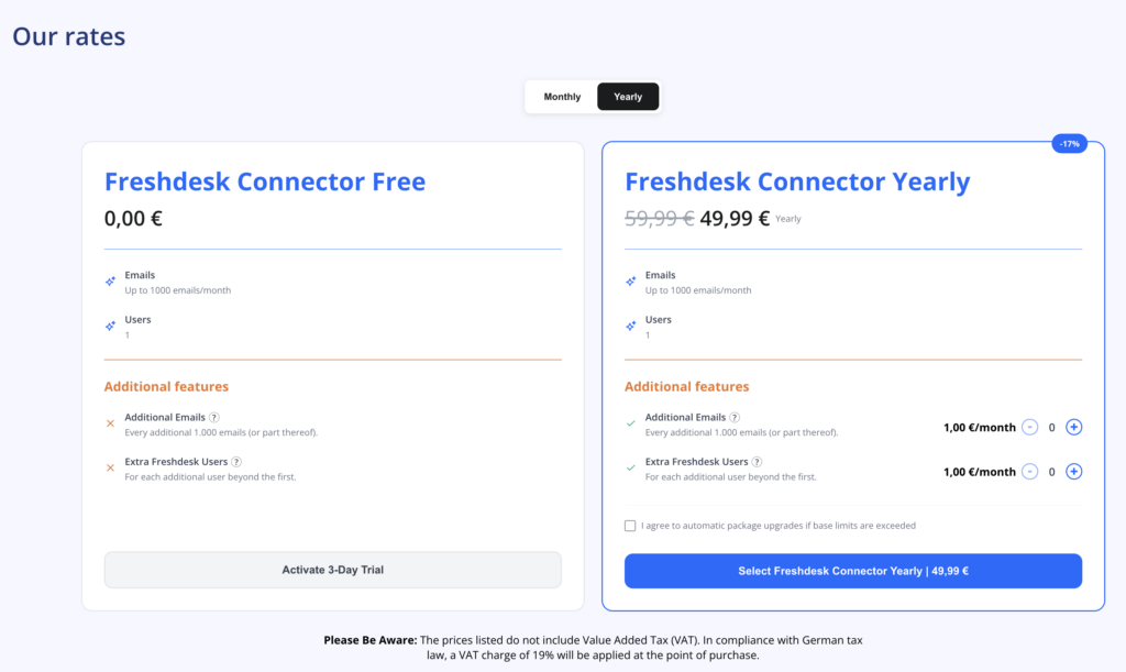 Freshdesk Connector