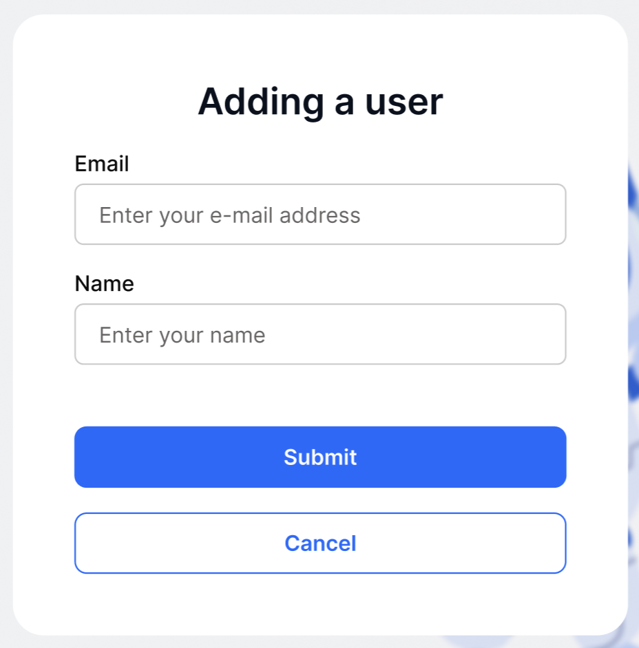 User Management
