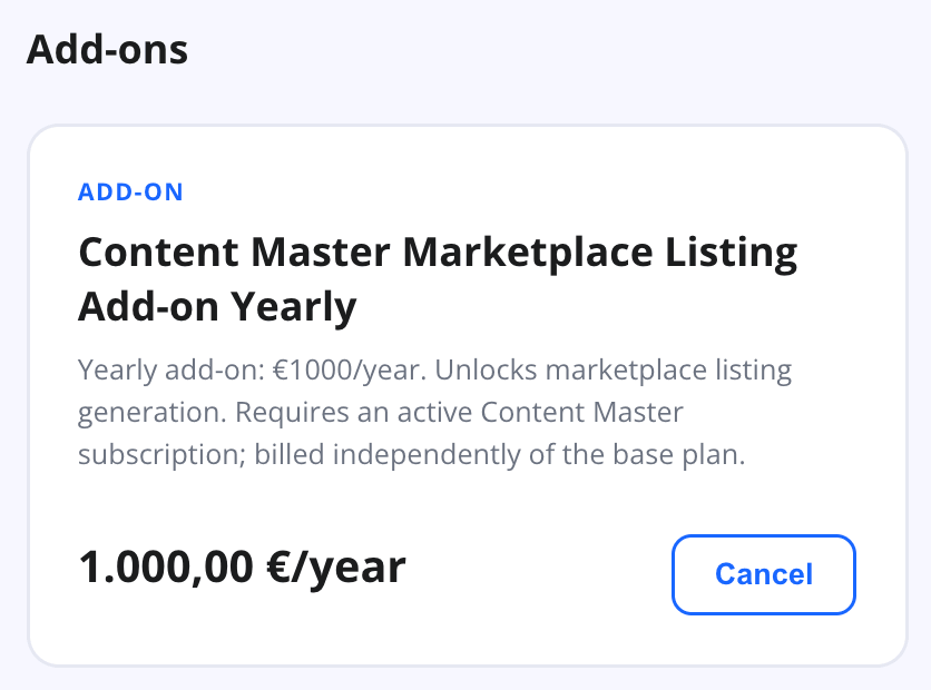 Content Master