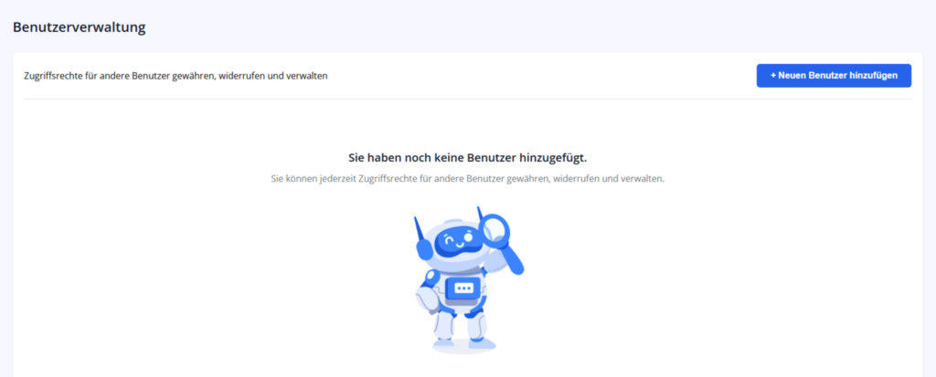 Benutzerverwaltung