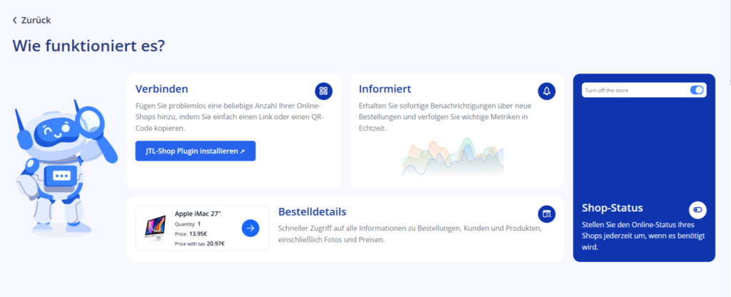 JTL-Shop mit Seller2Go verbinden